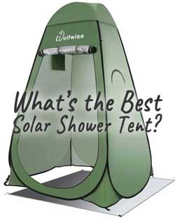 What's the Best Solar Shower Tent Setup?