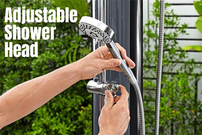 Adjustable Shower Head with Hose