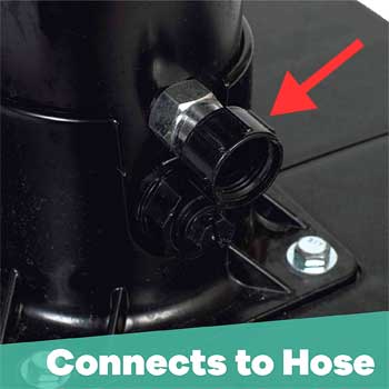 Outdoor Shower Hose Connector