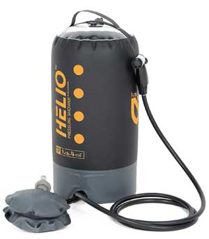 Portable Pressure Shower with Foot Pump