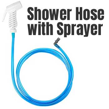 Shower Hose with Sprayer for Van Camping Shower